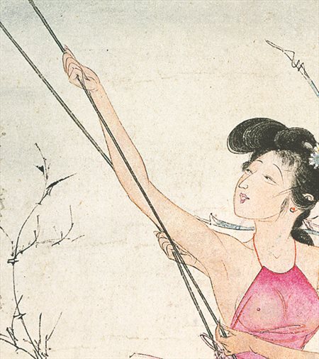 南乐-胡也佛的仕女画和最知名的金瓶梅秘戏图
